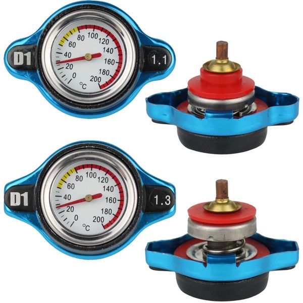 D1 SPEC 1.1, 1.3 Bar Big & Small Thermo Racing Radiator Cap with Water